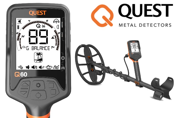 Quest Q60 Metalldetektor (Rabattpreis) (Rabattpreis)