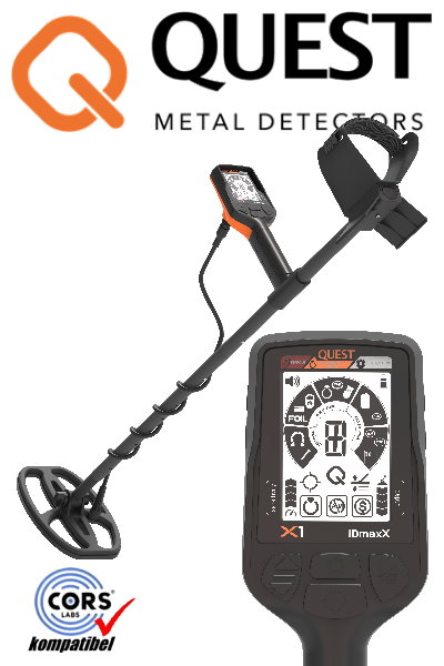 Metalldetektor Quest X1